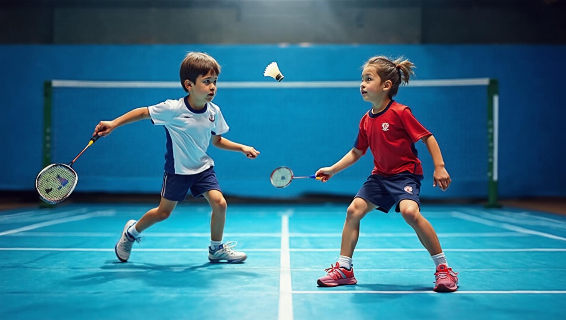 羽毛球俱乐部精彩瞬间